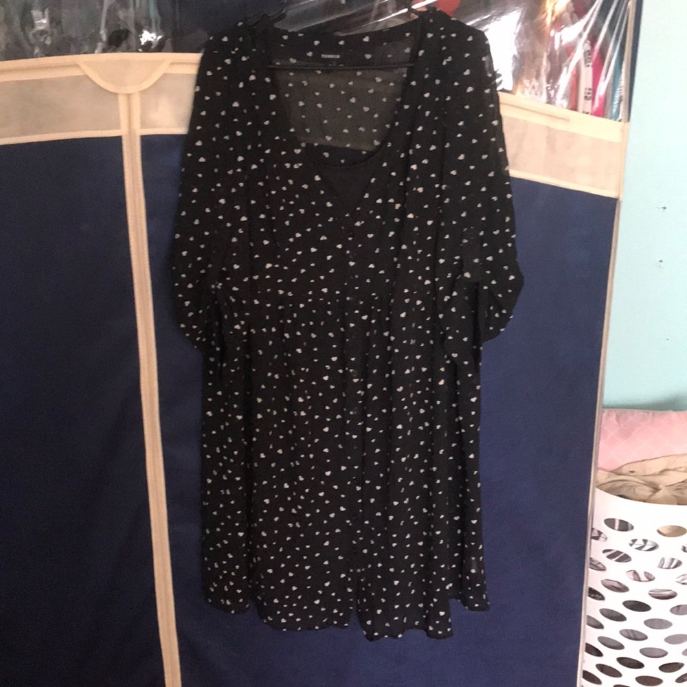 Button up dress